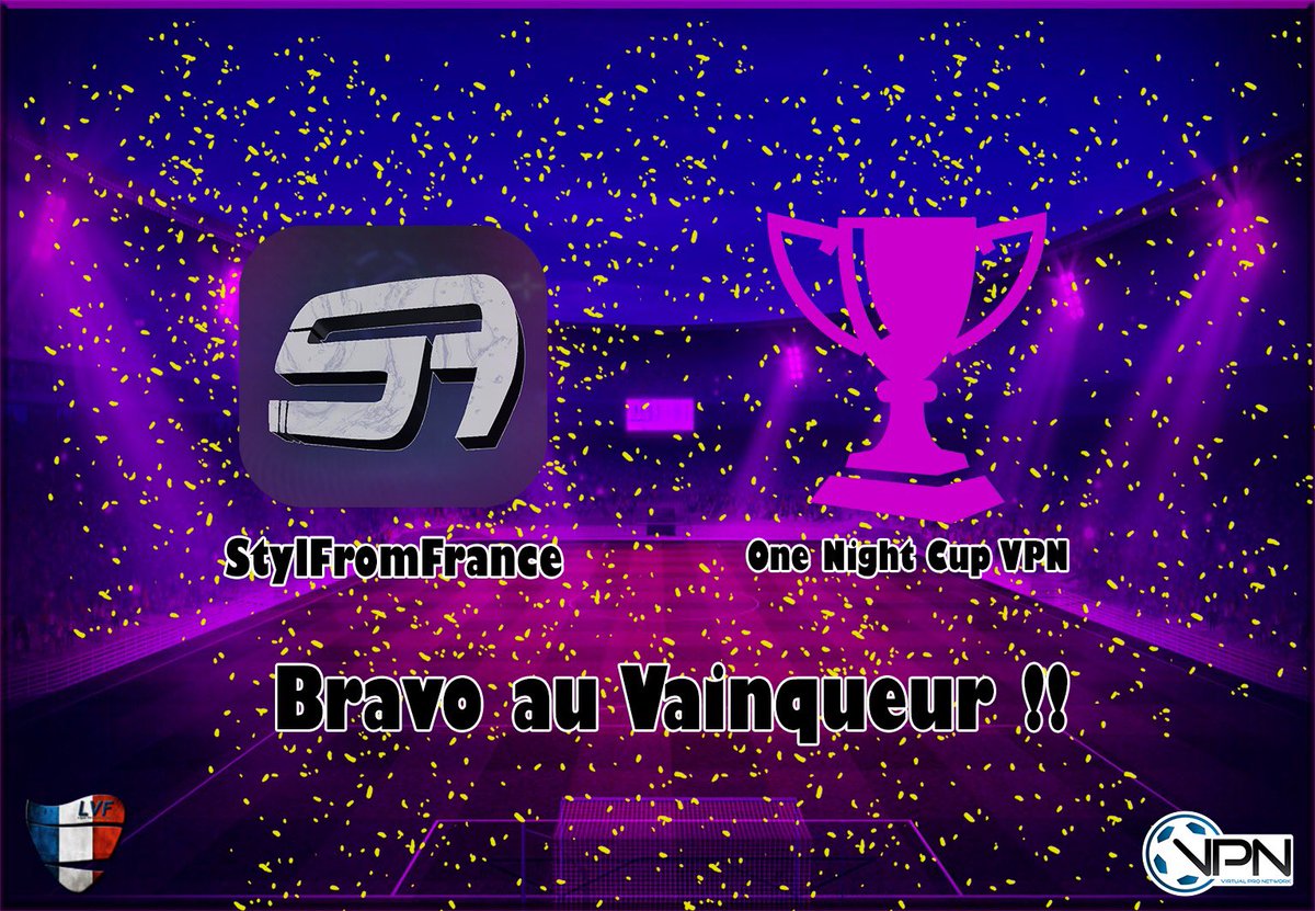 VPN_France_PS4's tweet image. Félicitation à @StyleFromFrance l'équipe Vainqueur de l'ONC #1 ! Une très beau parcours !