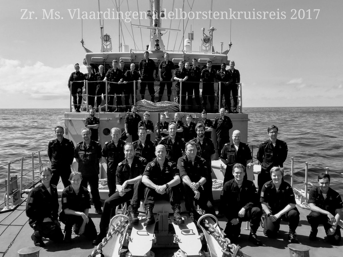 HJBos82's tweet photo. #zrmsvlaardingen, na een succesvolle #adelborstenkruisreis bijna terug in Den Helder. #topteam #sitmaresecurum @kon_marine https://t.co/sxJvHRV4n6