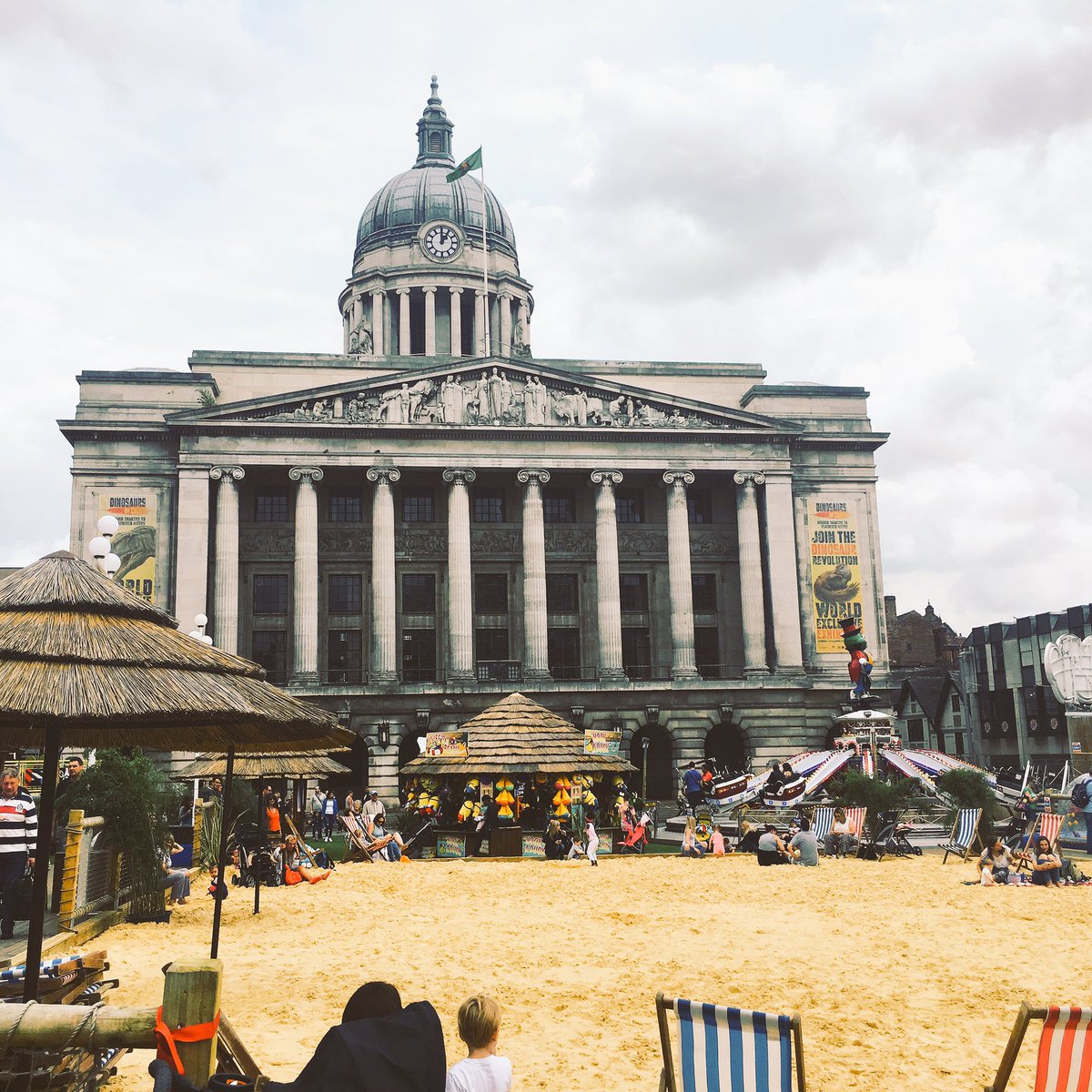 MyNottingham's tweet photo. Beach is here! 😎🏖 https://t.co/LnMyTjELon