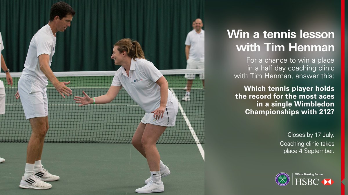 Fancy a tennis lesson with Tim Henman? Answer our #Wimbledon Q for a chance to win. T&amp;Cs apply bit.ly/2tok4BZ  #goneabitwimbledon
