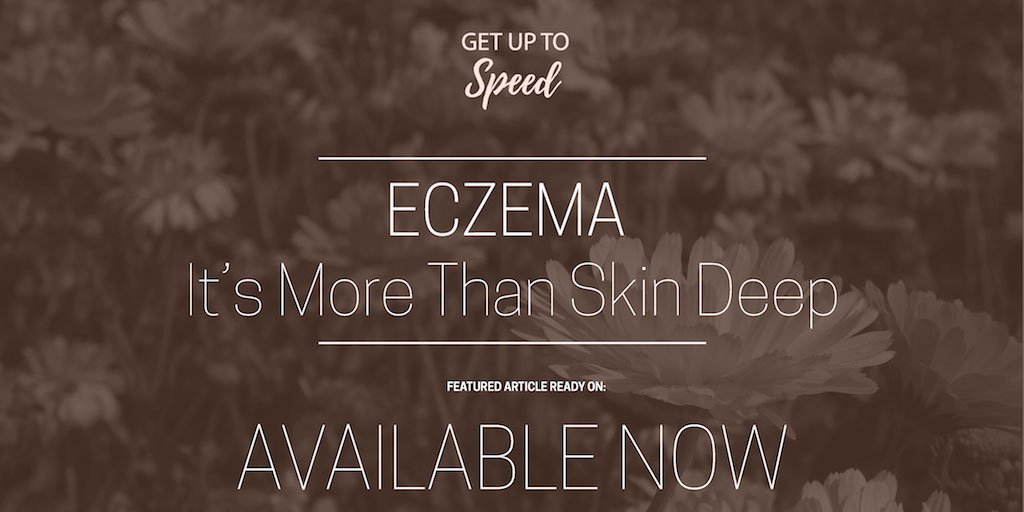 GetUpTo_Speed's tweet image. Did you know eczema is more than skin deep? Here's why I say so: