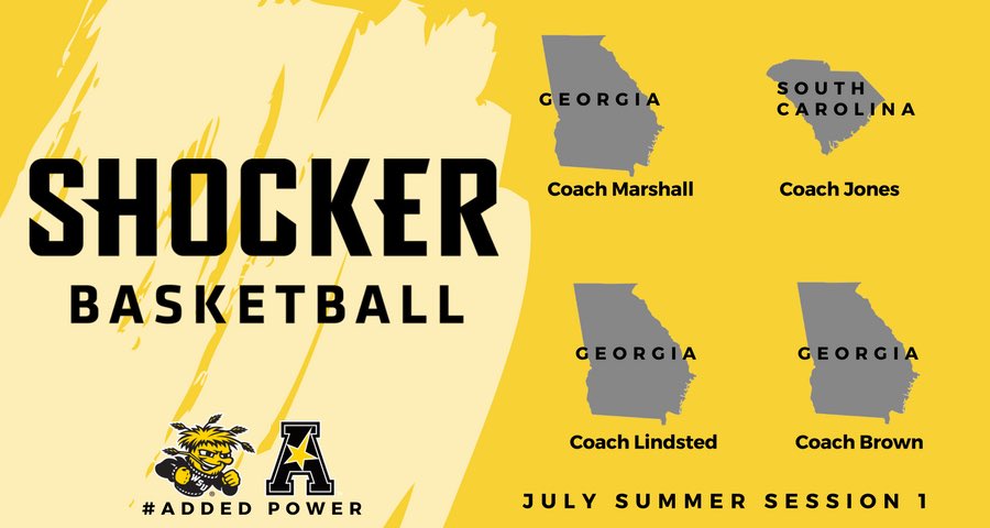 DonnieJones's tweet photo. Day #2 Finding Future Shockers. #ShockerHoops https://t.co/111bO9VVv9