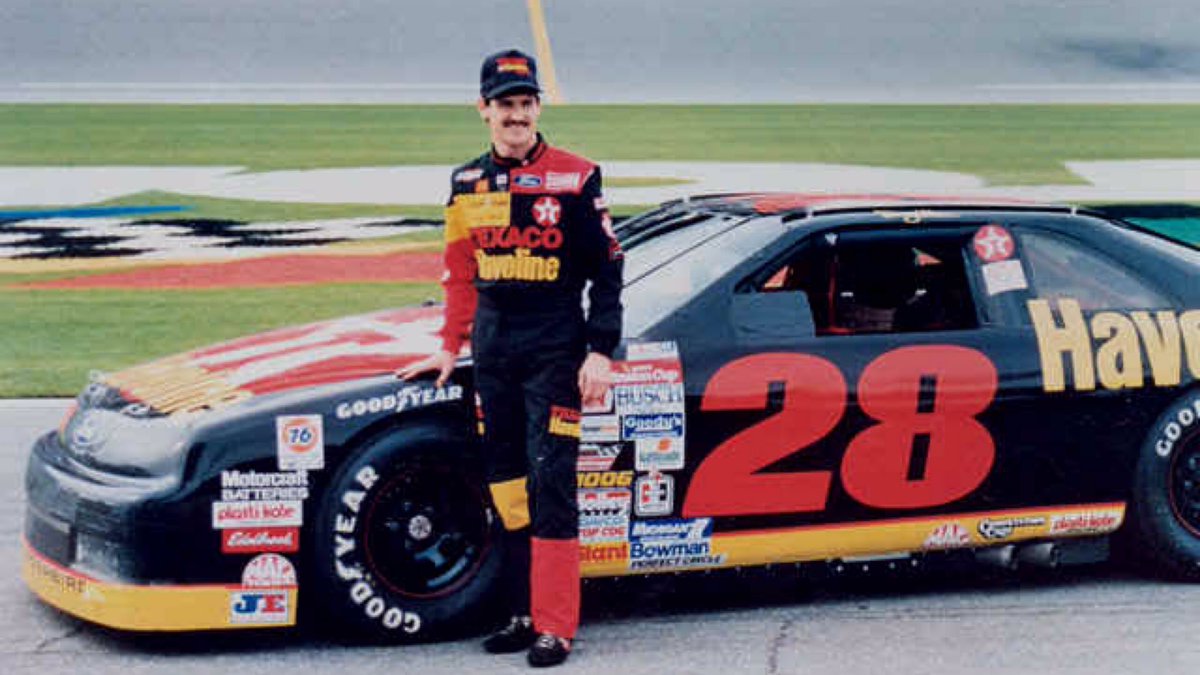 1340AMFOXSports's tweet photo. 24 years ago today, #NASCAR &amp; the world lost Davey Allison in a helicopter crash. In just 7 short seasons, he collected 19 wins. #RIP #DA28 https://t.co/Ip2knuPkIO
