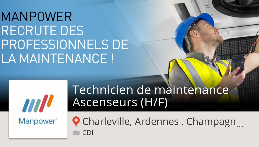 ThirietHelene's tweet photo. #ManpowerFrance: #Technicien de #mainten... (Charleville, Ardennes , Champagne-Ard...) #job https://t.co/RD3gY7qIj1 https://t.co/bQBmsh7K5Q