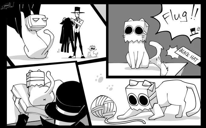 更多的貓咪博士!♥️
#villainous 