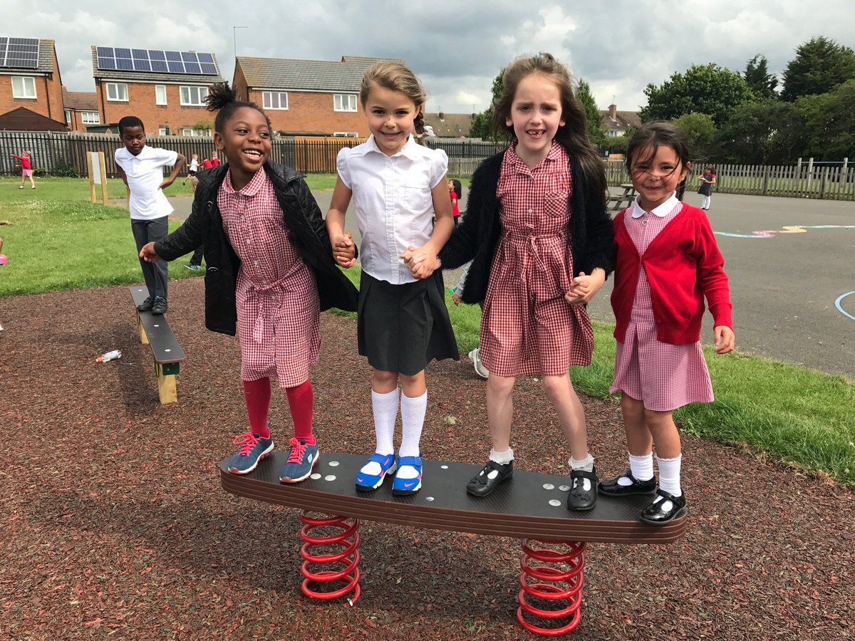 St_PatrickCorby's tweet image. Today our new playground was officially opened.  We have lots of very happy and excited children @CreativePlayUK