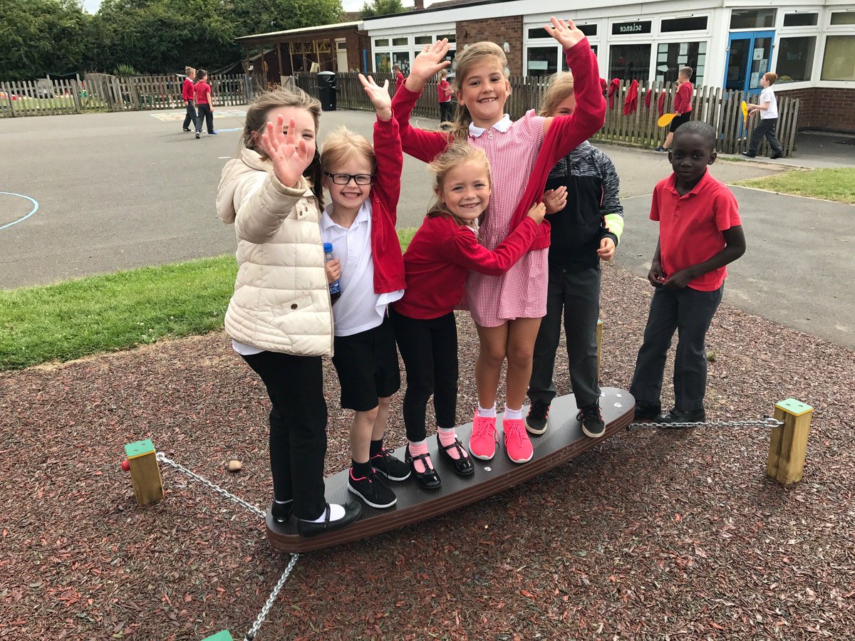 St_PatrickCorby's tweet image. Today our new playground was officially opened.  We have lots of very happy and excited children @CreativePlayUK