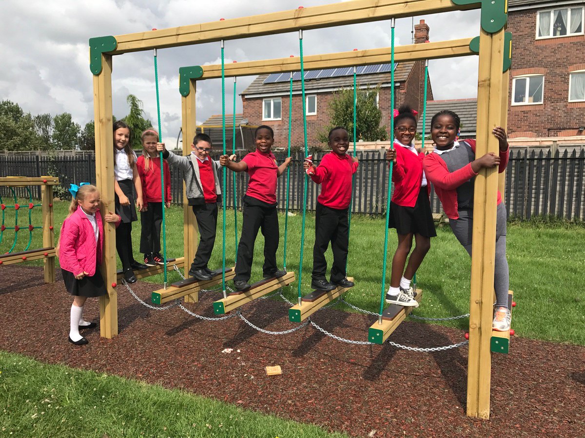St_PatrickCorby's tweet image. Today our new playground was officially opened.  We have lots of very happy and excited children @CreativePlayUK
