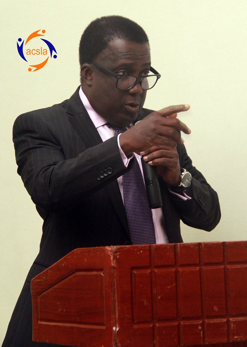 official_acsla's tweet photo. Panel Discussion: Mr Adewale Jones (Executive Secretary of the Association of Food, Beverage &amp; Tobacco Employers-AFBTE) #ACSLA https://t.co/Do0bMv4zLG