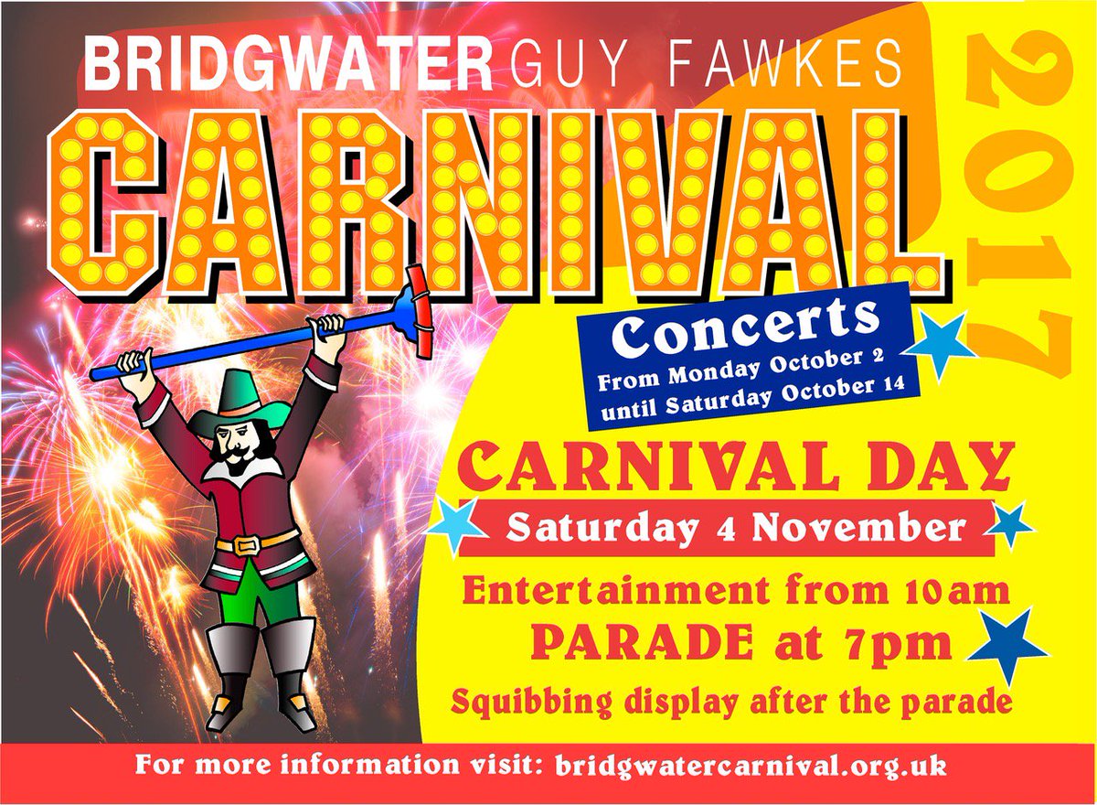 #BridgwaterCarnival17