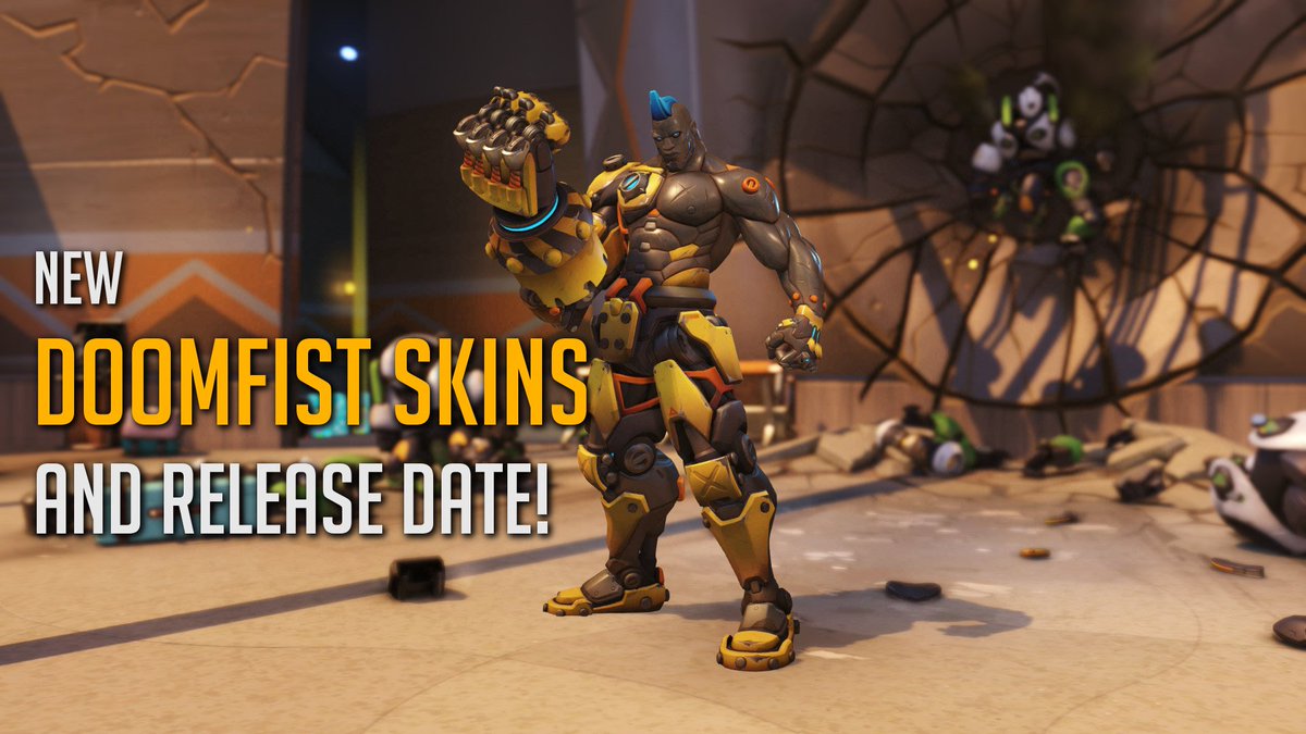 NEW DOOMFIST SKINS AND RELEASE DATE! 

>> news-overwatch.com/doomfist-relea… <<

#Doomfist #Release #Date #Skins #Overwatch #Blizzard #Gaming