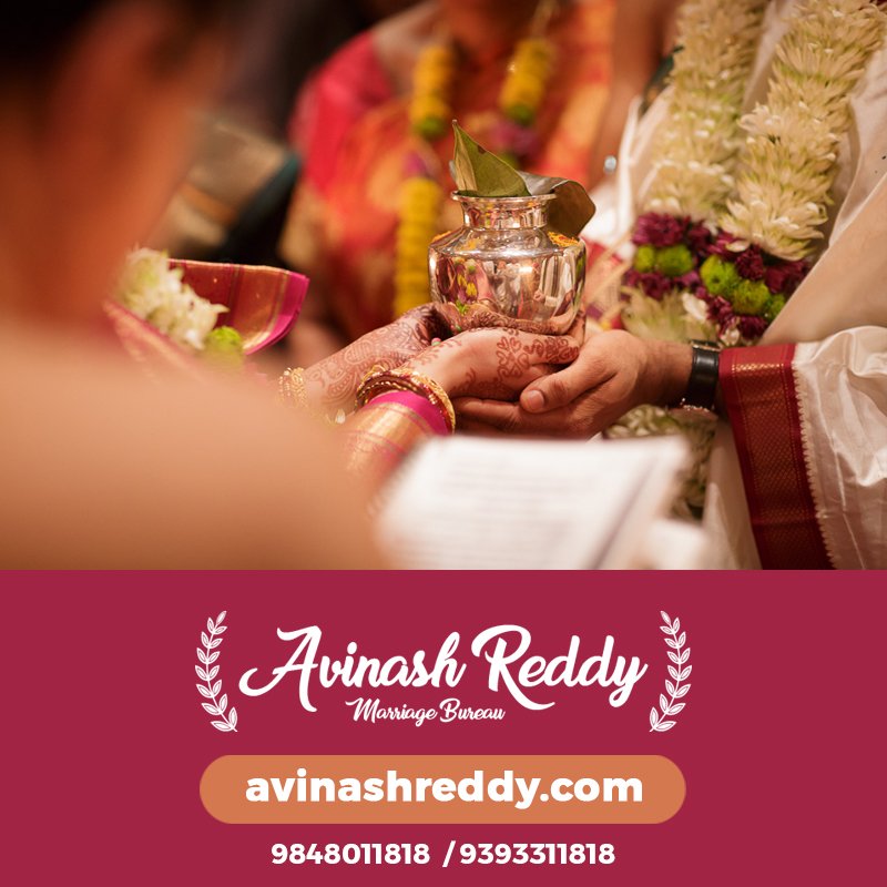avinash11818's tweet photo. Avinash Reddy Marriage Bureau
For Appointment- +91 9393311818, 9848011818
#reddymarrigaebureau #talambralu #Pellipandiri https://t.co/QM6wU61BhV