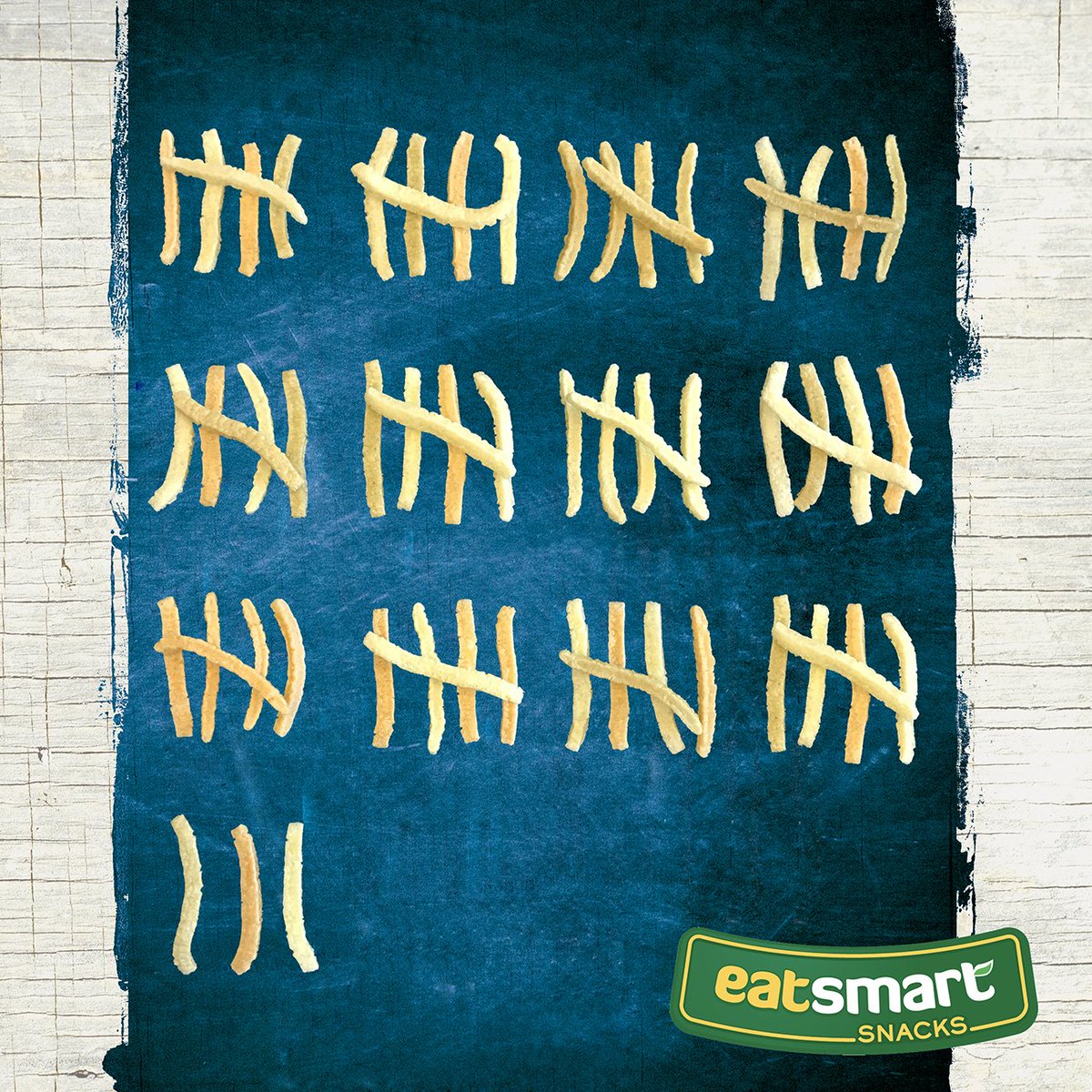 What?  63 Veggie Sticks per serving?  Yes :) #eatsmart #snack