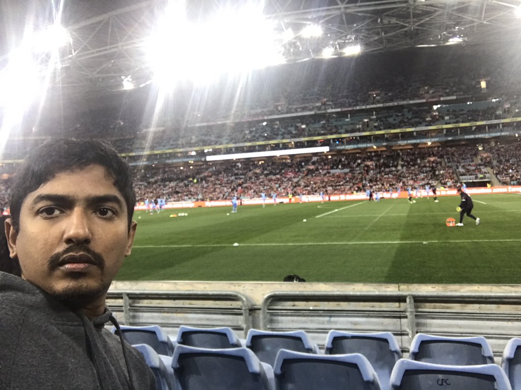 maxmithunantony's tweet photo. #arsenalinsydney https://t.co/lRSTVQPI35