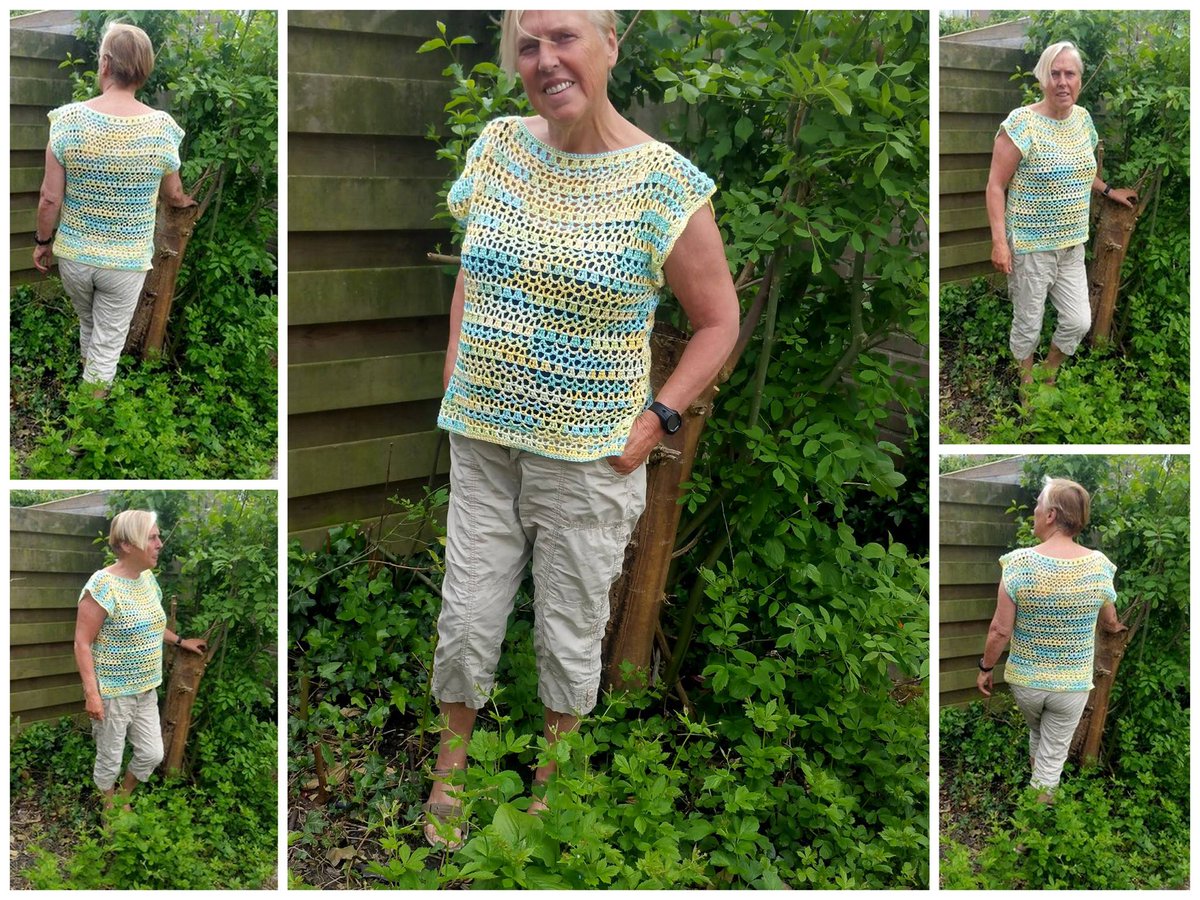 Adriafil_Filati's tweet photo. Here's the creativity of Joke Lindeman working with #EraOra #Adriafil #selfpatterning yarn.. Wonderful, isn't it??https://t.co/wiJ4CqN7fg https://t.co/DJb1Nl56SO