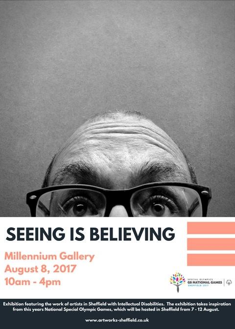 SheffieldCarers's tweet photo. Seeing Is Believing #MillenniumGalleries. Well worth a visit
 
An exhibition featuring the work of artists with intellectual disabilities https://t.co/qE1DERzoLE