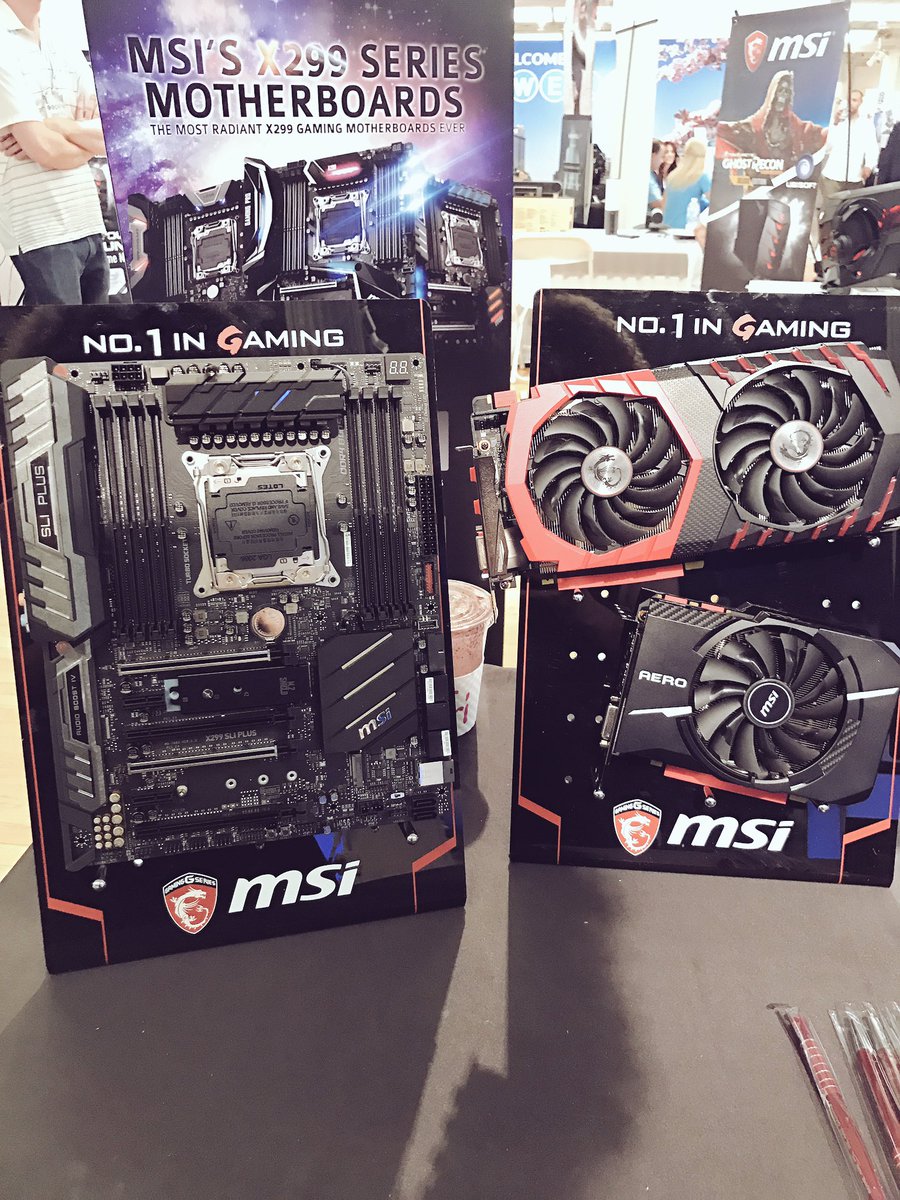 bhphoto's tweet image. Spotted at #ceweek2017: @msiUSA creating and designing top-tier gaming gear.