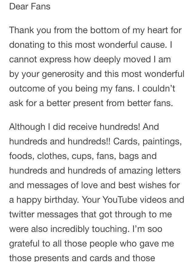 Phew, that's it, I'm afraid. I can't guarantee the info is 100% correct but I tried. Apologies for the rather blurry graphic with the logos. A bit of a rush job. Black/white BC screenshot by  @duskybatfishgrl.Here's Benedict's birthday message to fans: