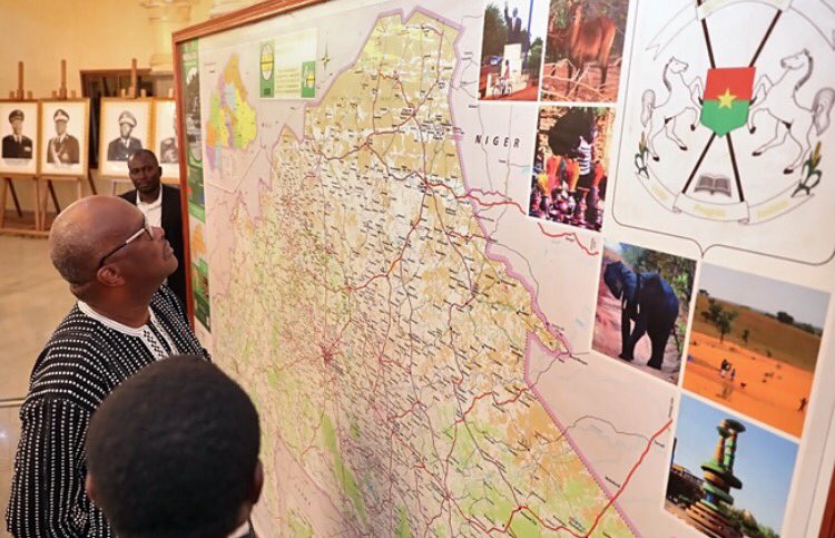 rochkaborepf's tweet photo. Notre pays dispose d'une nouvelle carte topographique.Toutes mes félicitations au personnel de l'institut géographique du Burkina Faso https://t.co/DG4RNgSg1r