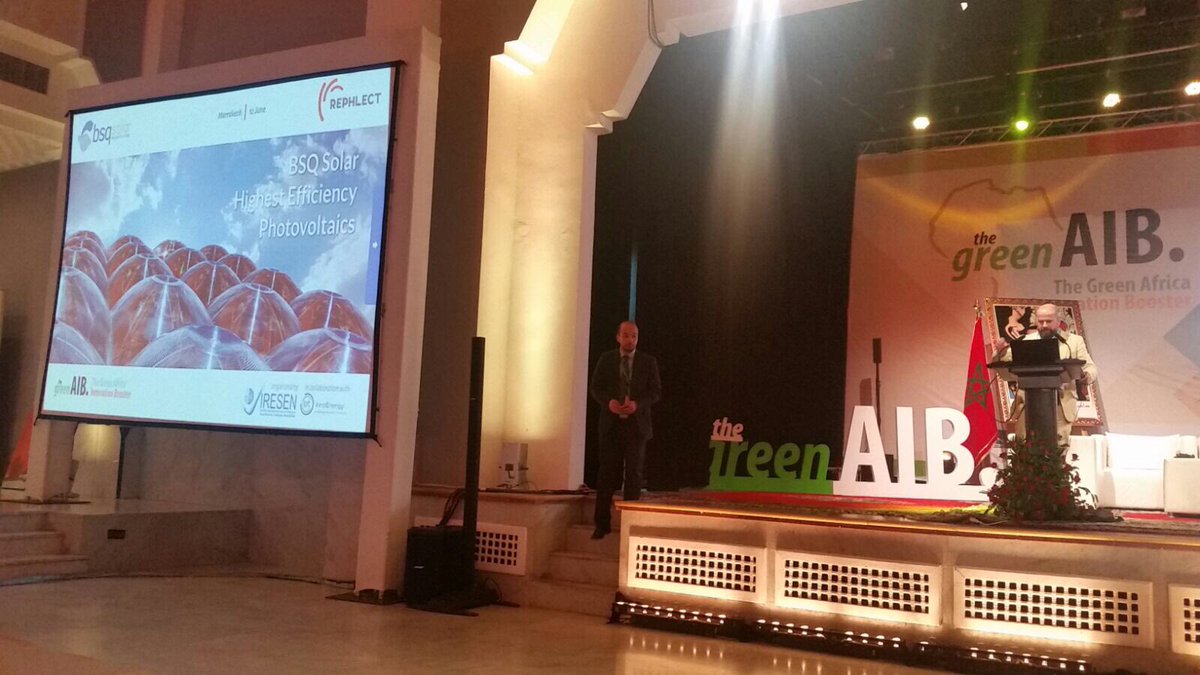 rephlect_solar's tweet photo. @H2020SME @rephlect_solar invited in @IRESEN Green Africa Innovation Booster in Marrakech as a success story by @bsqsolar CEO. https://t.co/HlRnd1yD6C