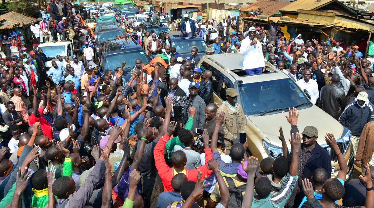 EstherPassaris's tweet photo. It is reassuring to see the people of Juakali, Thika, receive Baba with open arms. NASA's inclusivity cuts across. #ItstimeForBaba https://t.co/1i3GbVE07a