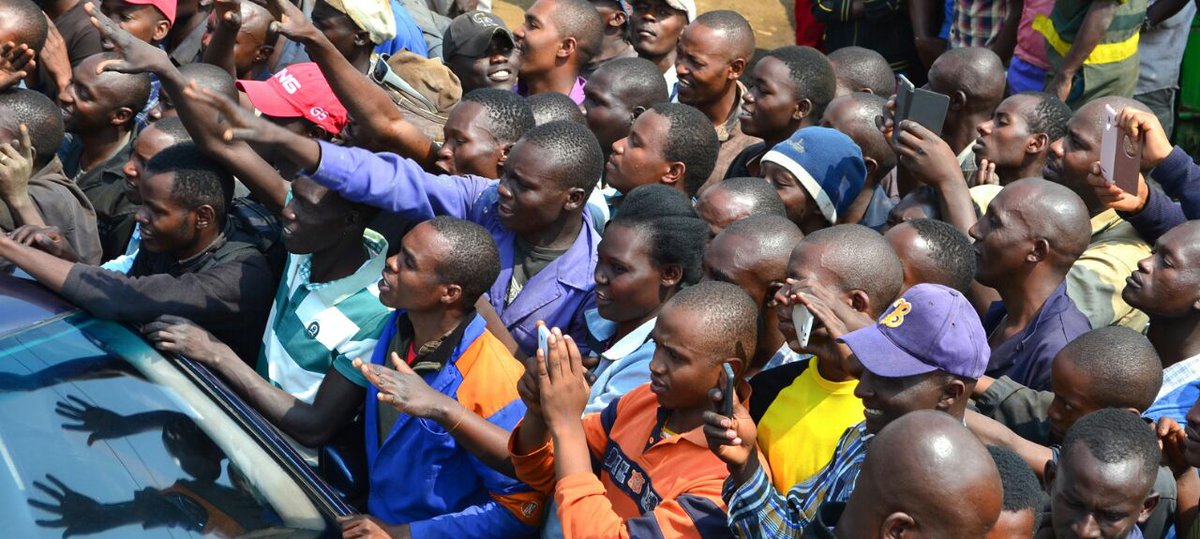 EstherPassaris's tweet photo. It is reassuring to see the people of Juakali, Thika, receive Baba with open arms. NASA's inclusivity cuts across. #ItstimeForBaba https://t.co/1i3GbVE07a