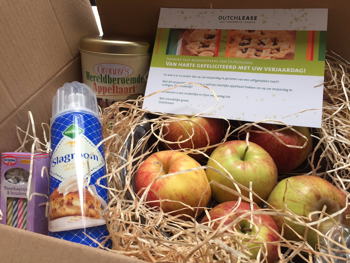 Dank aan <a href="/DutchLease/">DutchLease</a>! De 24 kaarsjes beschouw ik als een compliment