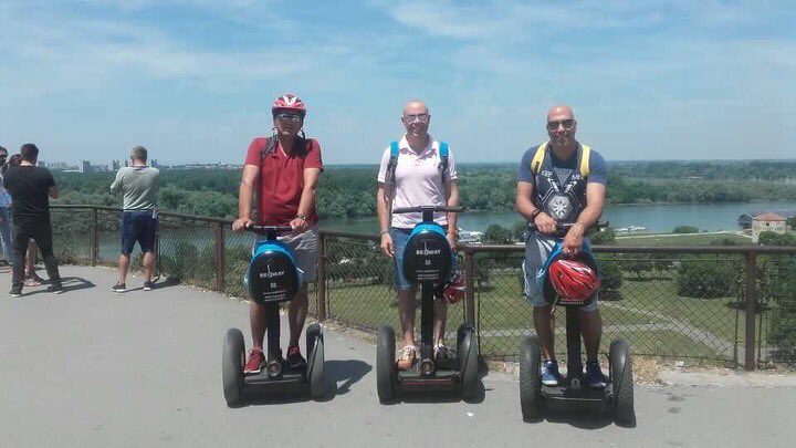 SegwayBelgrade's tweet photo. Our dear guests from Israel 😎 https://t.co/ZUTQziDPfD