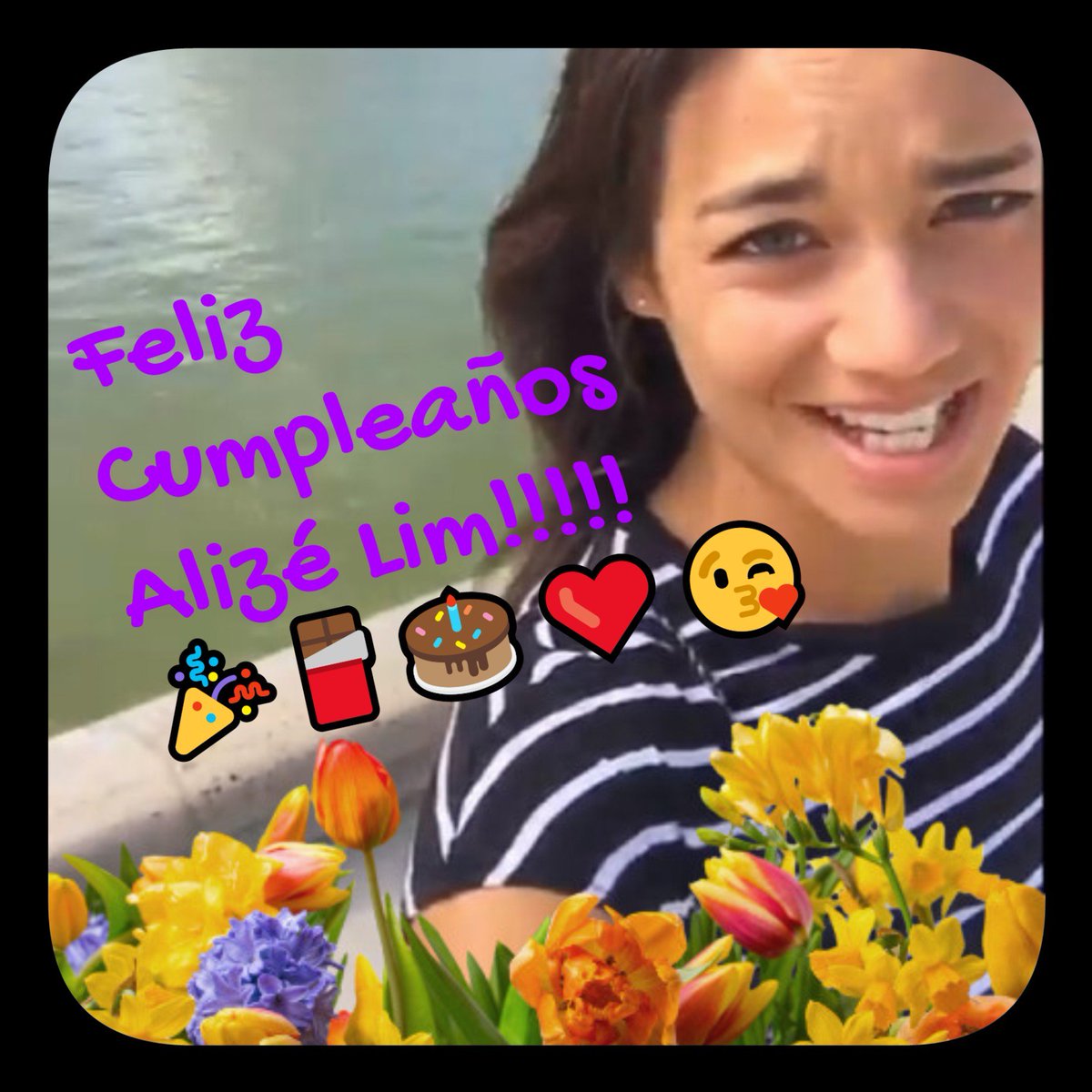 CosmesinStar's tweet photo. Happy birthday @AlizeLim So happy4 your comeback to🎾All my best wishes,have a wonderful day with your besties all day #FamLim #Yummyday💃🏻🙅🏻 https://t.co/PVviupXiGy