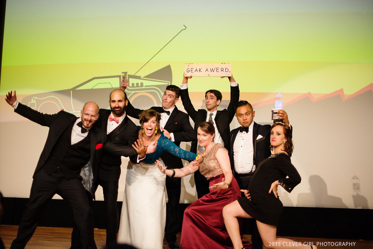 Technical_ly's tweet photo. Today’s National Embrace your Geekness Day! Get early bird tickets to geek out hard AF at the @PHLGeekAwards here: https://t.co/WRNpAfqwLd https://t.co/1Ac71w1Uso