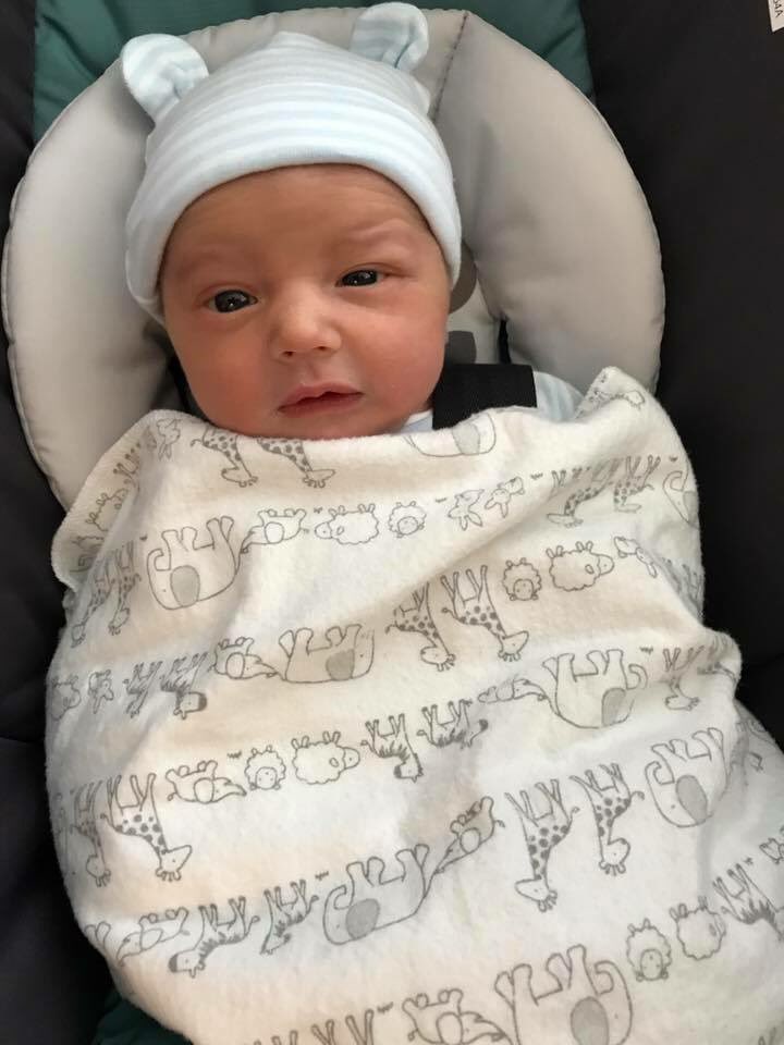 mrsastarner's tweet photo. In case you were wondering, he is still adorable! #OliverWilliam #5daysdown https://t.co/xlW0quKLus