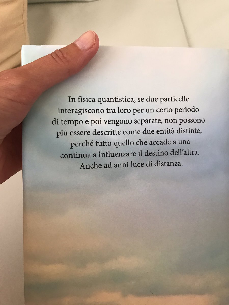 In Fisica Quantistica Se Due Particelle Interagiscono Tra Loro Frase