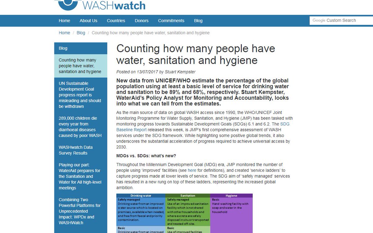 The new WHO/UNICEF statistics are out. What does that mean? Why is it important? Read our blog about it:bit.ly/2vg67US 
<a href="/s_kempster/">Stuart Kempster</a>