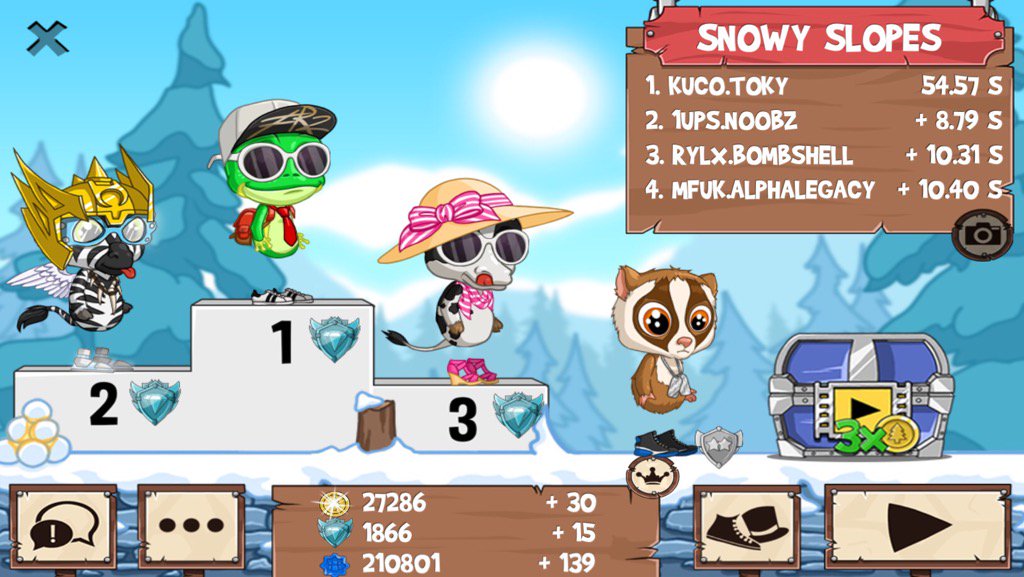 lstxtoky's tweet photo. All those guys just got washed #funrun2 #Noobz #Bombshell #Alphalegacy https://t.co/gpPFeUuZbL