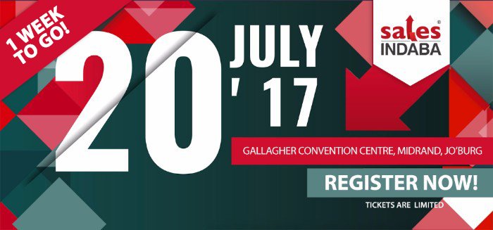 NSBCAfrica's tweet image. LAST CHANCE TO BOOK! #SalesIndaba #entrepreneur #Sales #Joburg #SmallBusiness @billyselekane @gavinsharples @LeanneBrhodes @stefduplessis