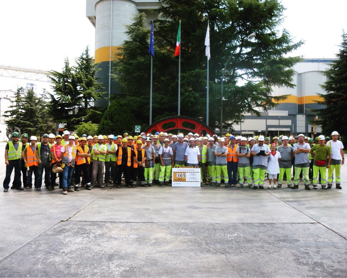 Un anno senza infortuni per lo stabilimento di Rezzato. “#Sicurezza, uno stile di vita” per i nostri lavoratori. #Italcementi