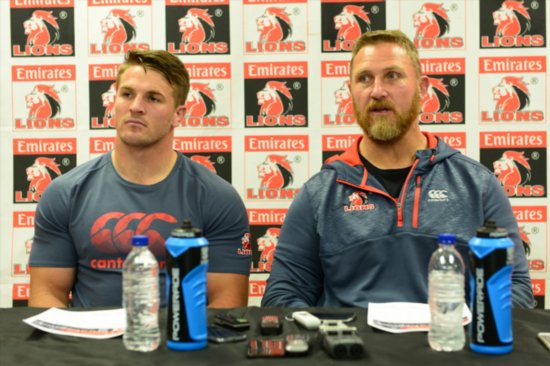 Super Rugby: Emirates Lions press conference. bit.ly/2ti8QM8 <a href="/SuperRugby/">Super Rugby Pacific</a> @LionsRugbyUnion <a href="/jacok6/">Jaco Kriel</a>