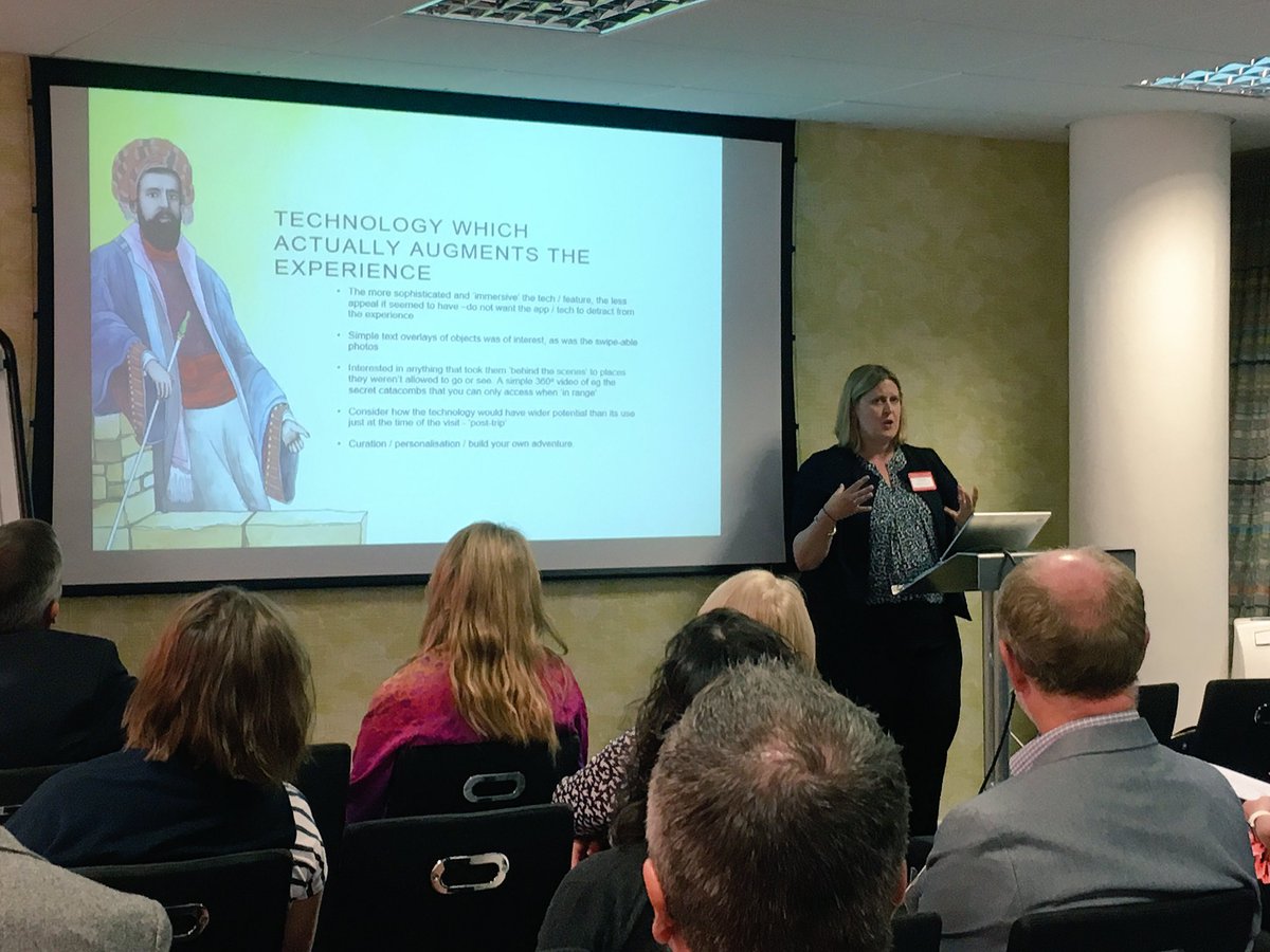 Nicola Said @MktgCheshire & Russell Fenner @e_carclub host a #discoverenglandfund presentation on innovation & tech. https://t.co/oaIzjyQkYz