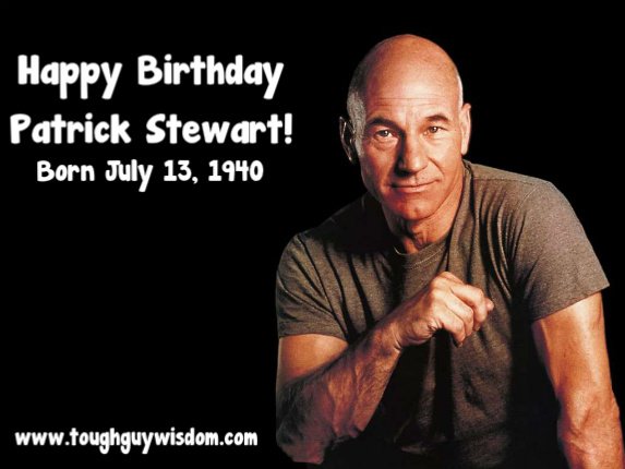 Happy 77th Birthday Patrick Stewart! 