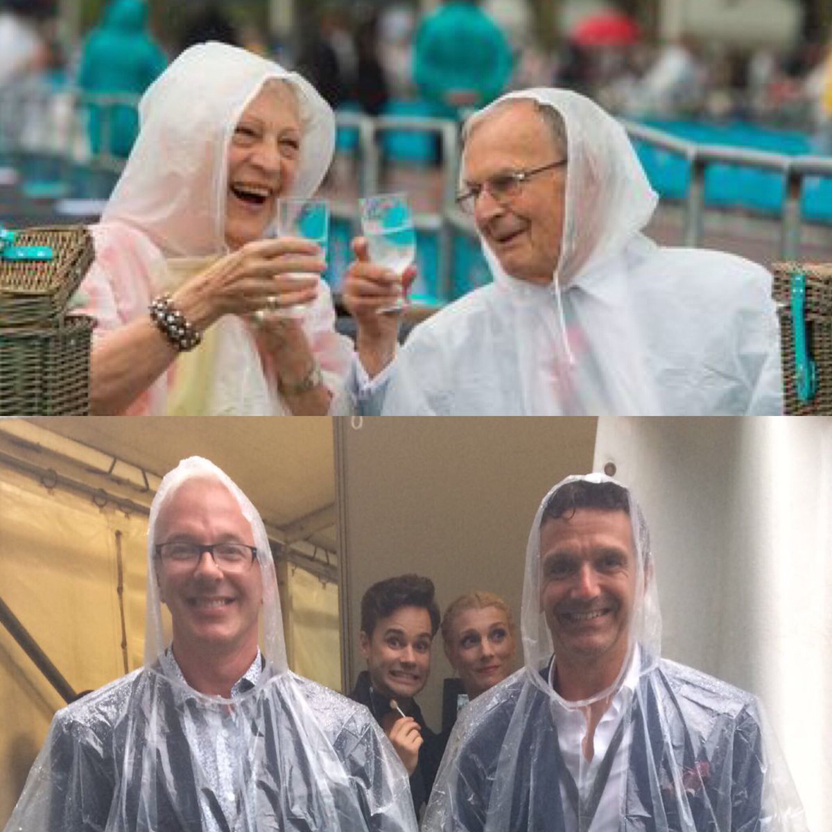 balletboy09's tweet image. Just like #monicamason &amp;amp; #sirpeterwright - #ChrisSaunders &amp;amp; I braved the elements in support of @TheRoyalBallet #fashionstatement #rbtour17