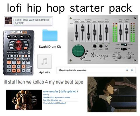 rtOfSampling's tweet image. Be honest.. you recognize at least some of these things #lofi