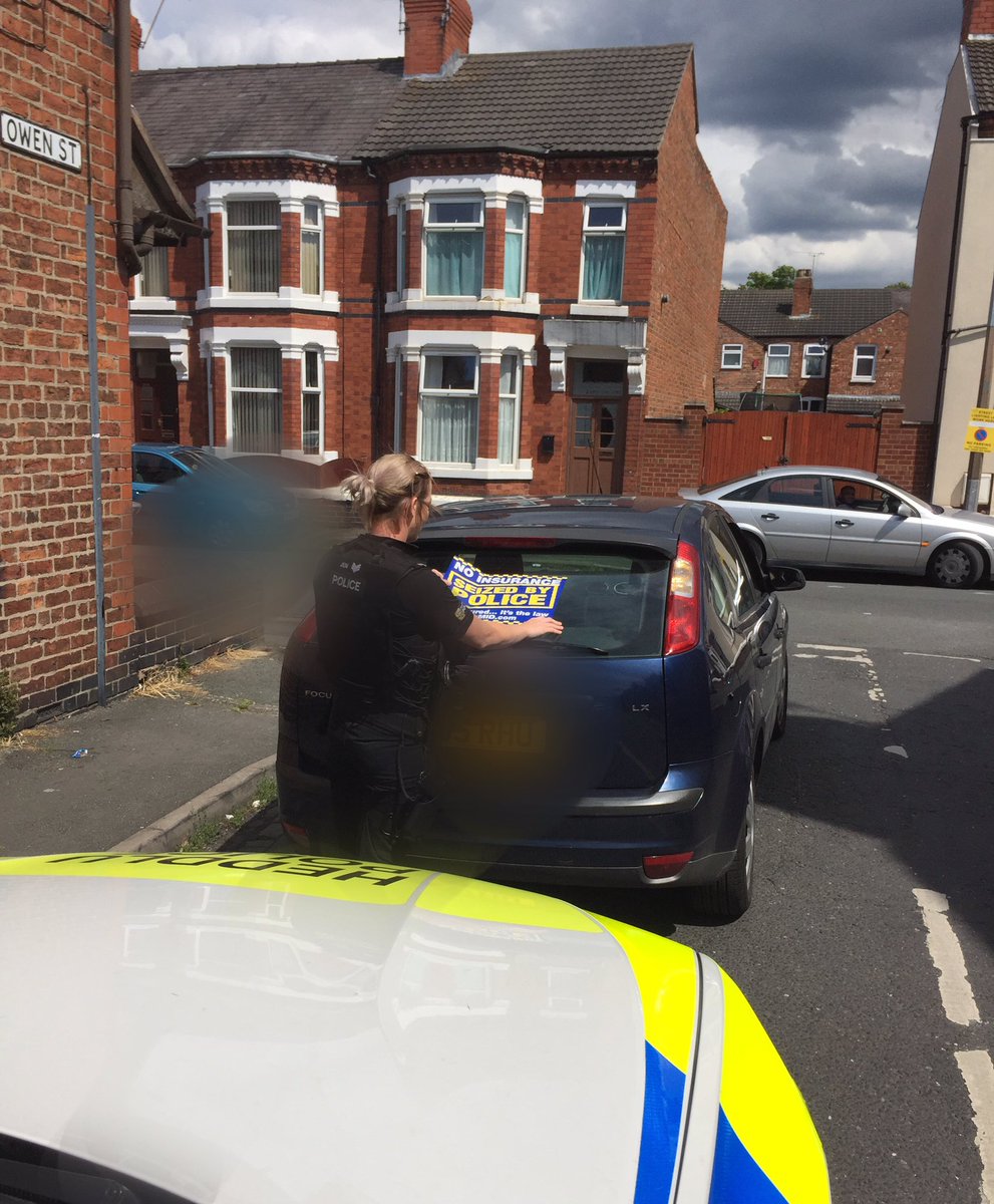CheshNWalesAAP's tweet photo. ARV seized vehicle in Crewe for no insurance. Stay insured...it's the law #AAP #creweLPU #ANPR #hereforyou https://t.co/rN4HLw7cC4