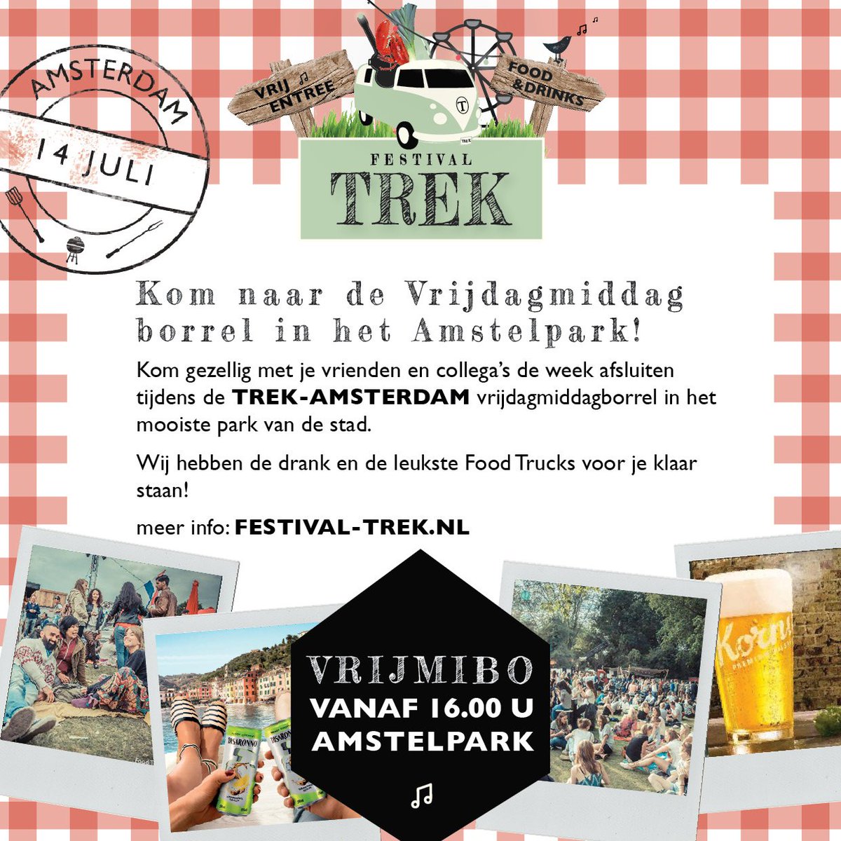 FestivalTREK's tweet photo. Zet de #vrijmibo in je agenda! Tot morgen bij de @EdelWiseFest BINGO! #festivaltrek #edelwise #amstelpark #foodfestival #nieuws #weekend https://t.co/geFnHtwQNE