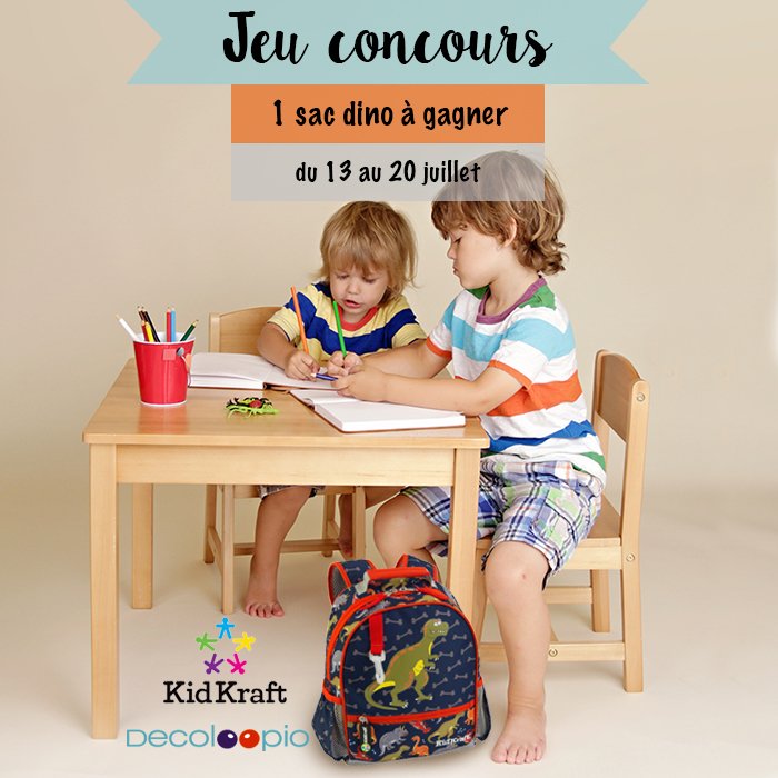 Decoloopio's tweet photo. CONCOURS DECOLOOPIO ! un Sac à dos Dino à gagner ! 
A découvrir sur notre page Facebook 
https://t.co/k1CQrbEkTn https://t.co/wOvbRPQl3G