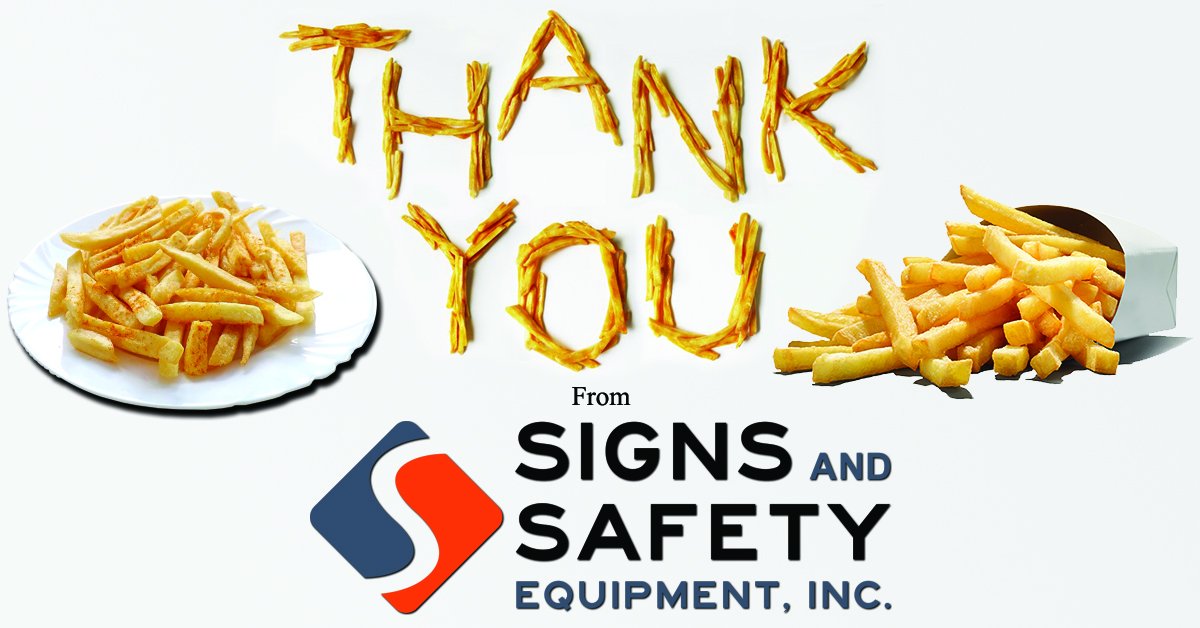 It's #NationalFrenchFryDay and we'd like to send a personal message to our supporters and show them how much we care! #ThursdayThoughts