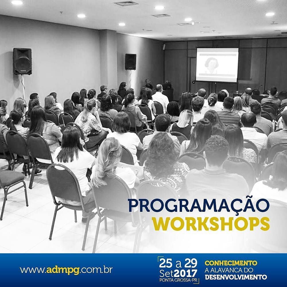 _admpg's tweet photo. Além de palestras, os participantes poderão inscrever-se para nossos Workshops! Acesse https://t.co/1O92CUZP4g e … https://t.co/r9g0MBdeQF https://t.co/9Pok8YtB15