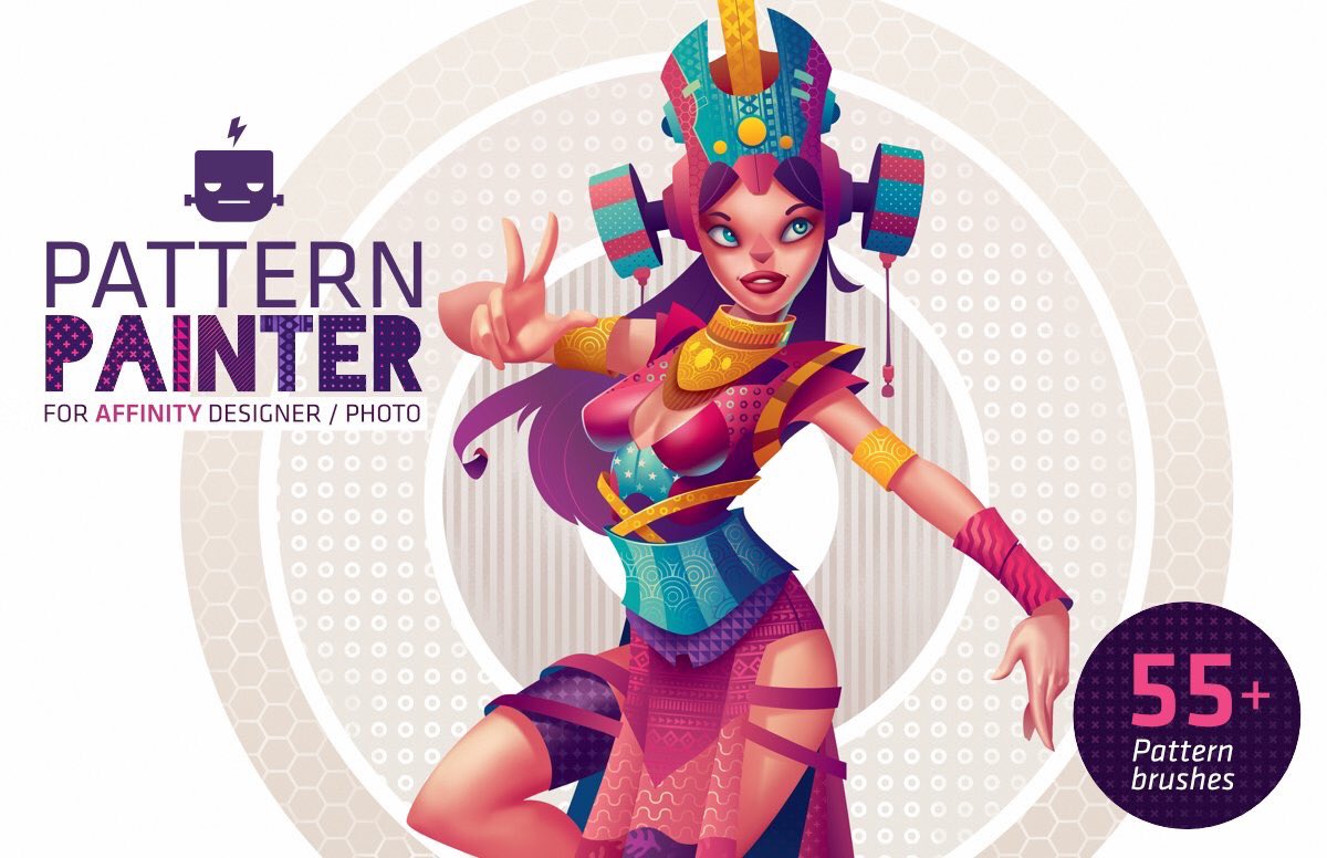 frankentoon's tweet photo. #PatternPainter the most artist-friendly way of using patterns in @MacAffinity Designer https://t.co/nfpNysjDgM https://t.co/Cs2aCsjHcU