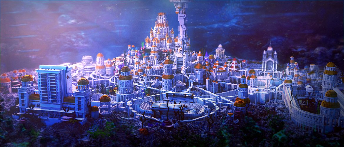 Minecraft's tweet image. Today on Minecraft.net: we FOUND ATLANTIS! In Minecraft, anyway, with this build from @Hyperscale_

minecraft.net/en-us/article/… …