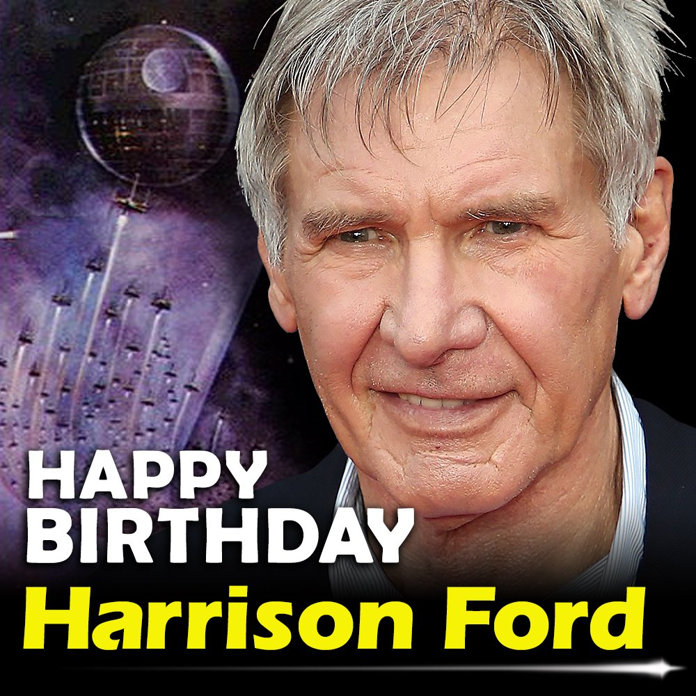 Happy birthday to Harrison Ford! The actor turns 75 today 