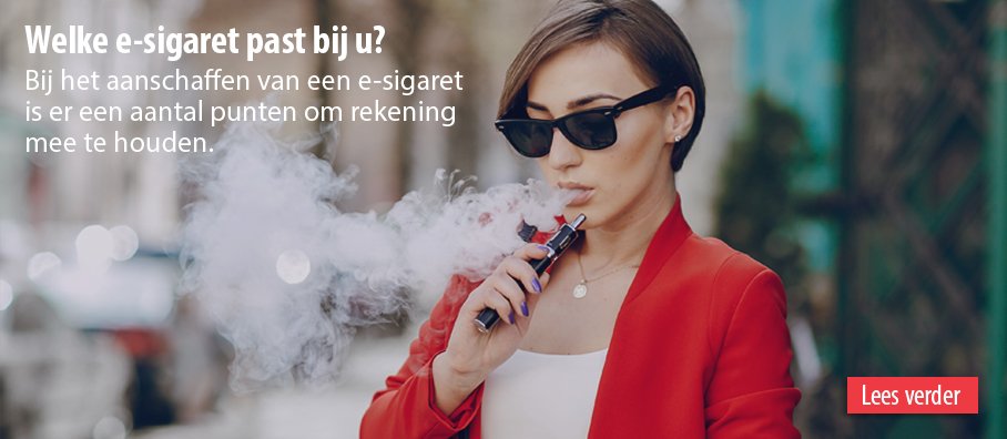 Rookwinkel's tweet photo. Welke e-sigaret past bij u? Bij het aanschaffen is er een aantal punten om rekening mee te houden: https://t.co/EAf5ERX4SO https://t.co/G0fCts1hjr